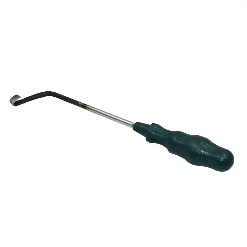 Curved tire iron with green handle from NoEnName Null Origin Cold Glue Knife Set Mainland China