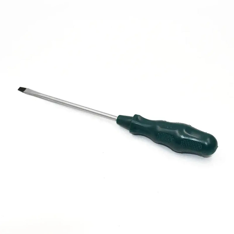 Flathead screwdriver with green handle from NoEnName Null Origin Cold Glue Set Mainland China