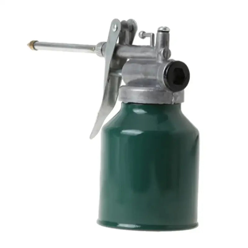 Oil can with long nozzle and pump mechanism by NoEnName Null Origin for efficient lubrication