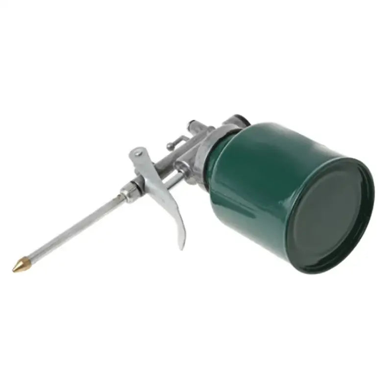 Spray gun with green container, featured in NoEnName Null Origin Grease Guns