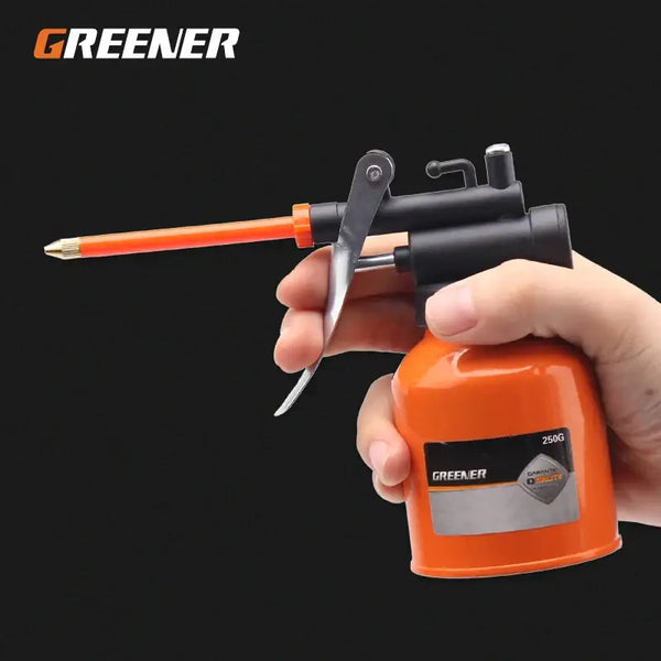 Handheld orange and black butane torch for NoEnName Null Origin grease guns from Mainland China