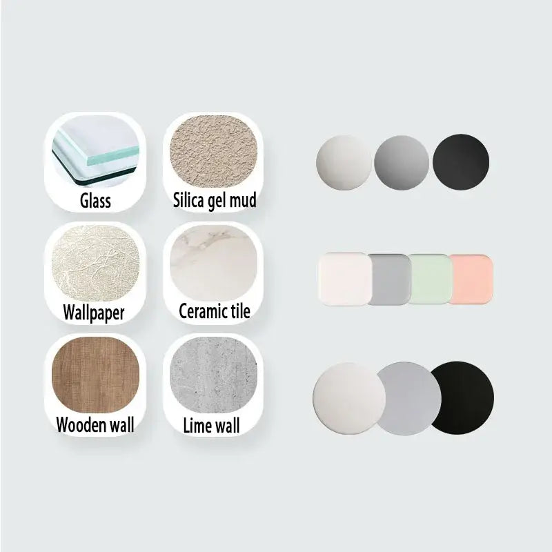 Color palette and material samples for NoEnName Null Origin Household Product from China