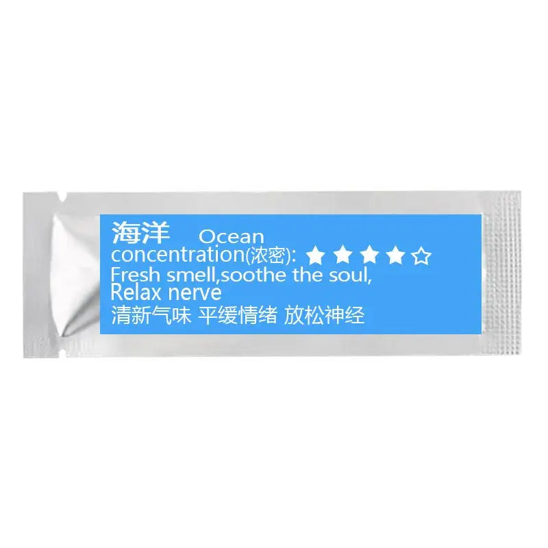 Sealed Ocean Concentration packet of NoEnName Null Origin Lemon Air Freshener