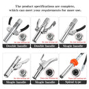 Collection of NoEnName Null wine bottle openers with varied handles and mechanisms