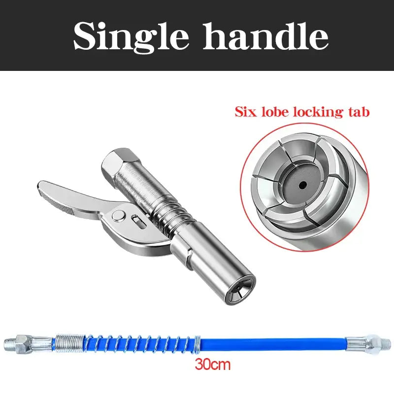 Flexible metal shaft with handle and locking mechanism from NoEnName Null DIY supplies