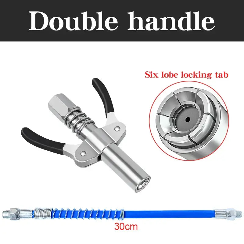 Double-handled metal pump with blue hose for NoEnName Null DIY supplies from Mainland China