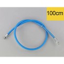Blue flexible hose with metal connectors, 100cm long, from NoEnName Null DIY supplies