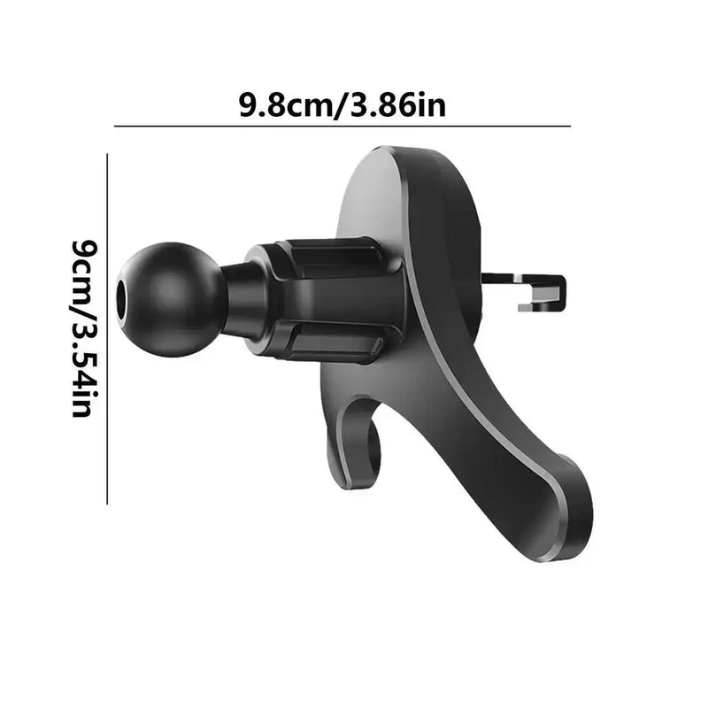 Car vent phone mount with adjustable ball joint from NoEnName Null, Mainland China