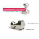 Metallic neodymium magnet device with rounded handle and circular base from Mainland China
