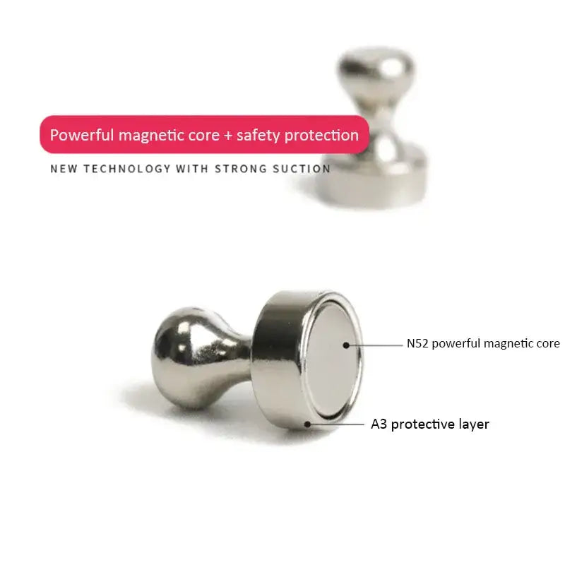 Metallic neodymium magnet device with rounded handle and circular base from Mainland China