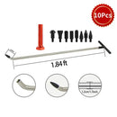 Long metal rod with handle and tips for effective NoEnName Null dent repair function