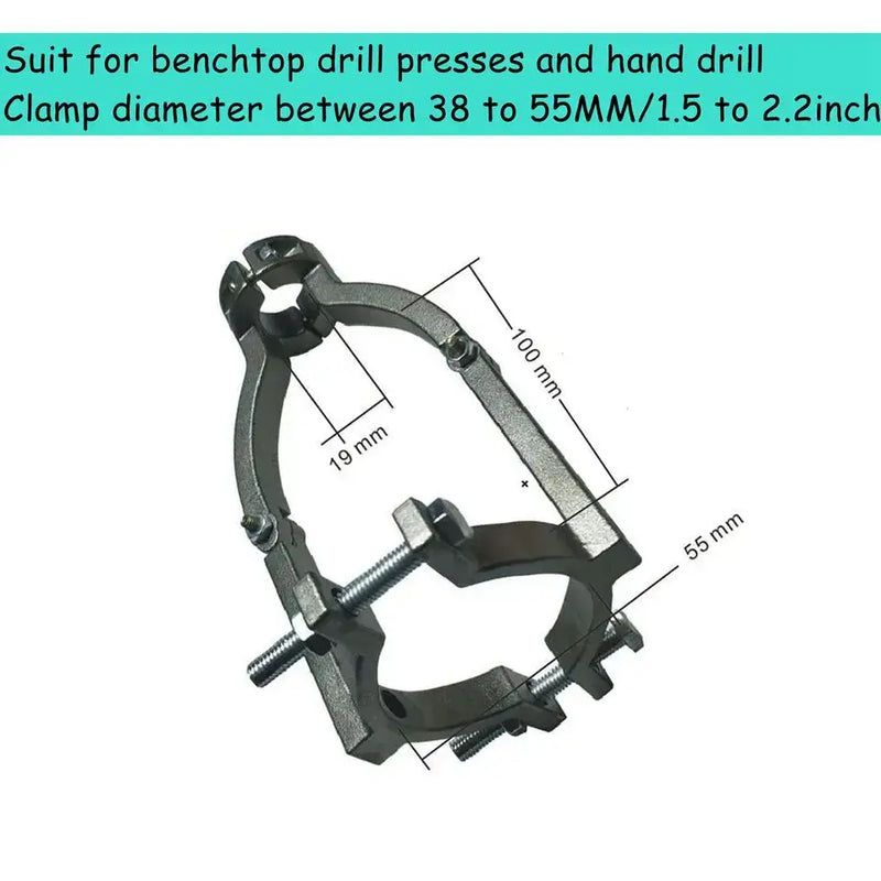 Adjustable jaw clamp for securing workpieces in woodworking applications by Null Power Tool