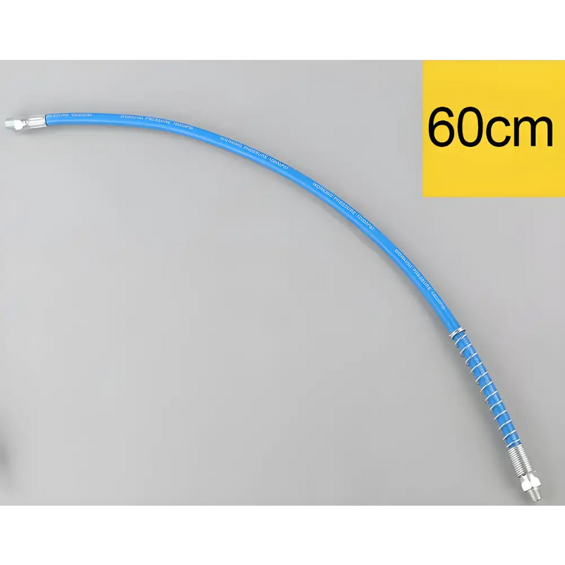 Blue flexible hose with metal connectors, 60cm, from NoEnName Null DIY supplies, Mainland China