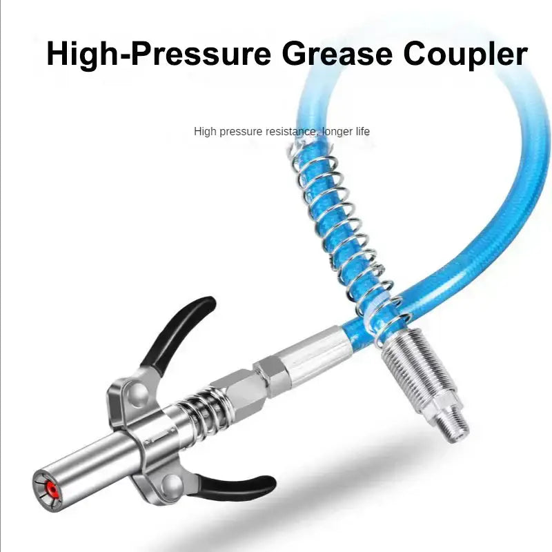 High-pressure grease coupler with stainless steel body for NoEnName Null Grease Gun