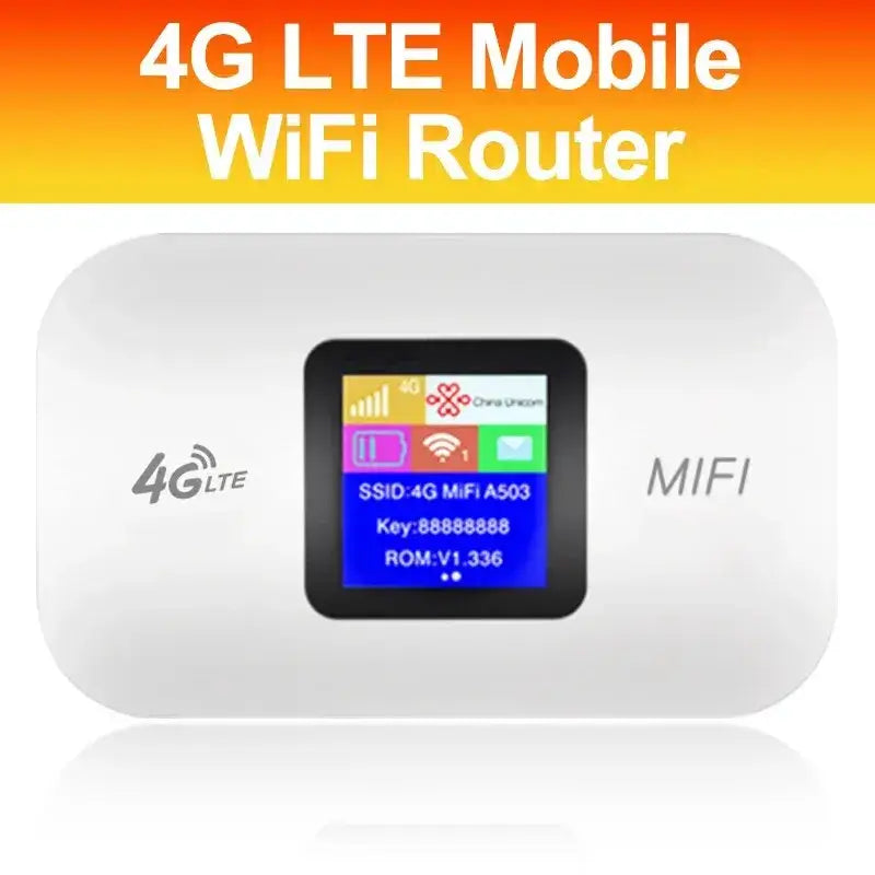 4G LTE mobile WiFi router with display from NoEnName Null offers reliable modem function