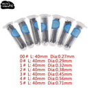 Set of clear tubes with metal needles, showcasing high-quality products from Mainland China