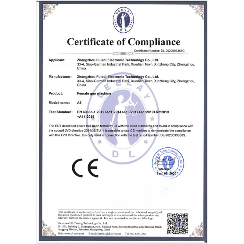 Certificate of Compliance with CE marking for NoEnName Null Type Suction Cup for sex machine dildo holder