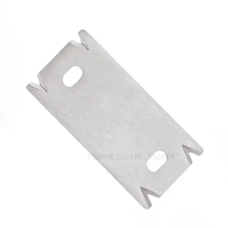 Flat metal plate with oval holes for NoEnName_Null Type Trimming Knife hand tool parts