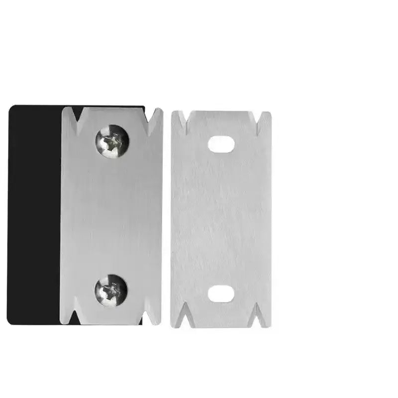 Metal mounting bracket for NoEnName_Null Type Trimming Knife tool parts with screw holes