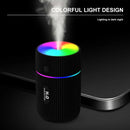 Colorful LED NoEnName_Null USB Car Air Humidifier with mist and rainbow light