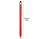 Red pencil-style stylus with black tip for NoEnName Null Feature Wireless Charging device