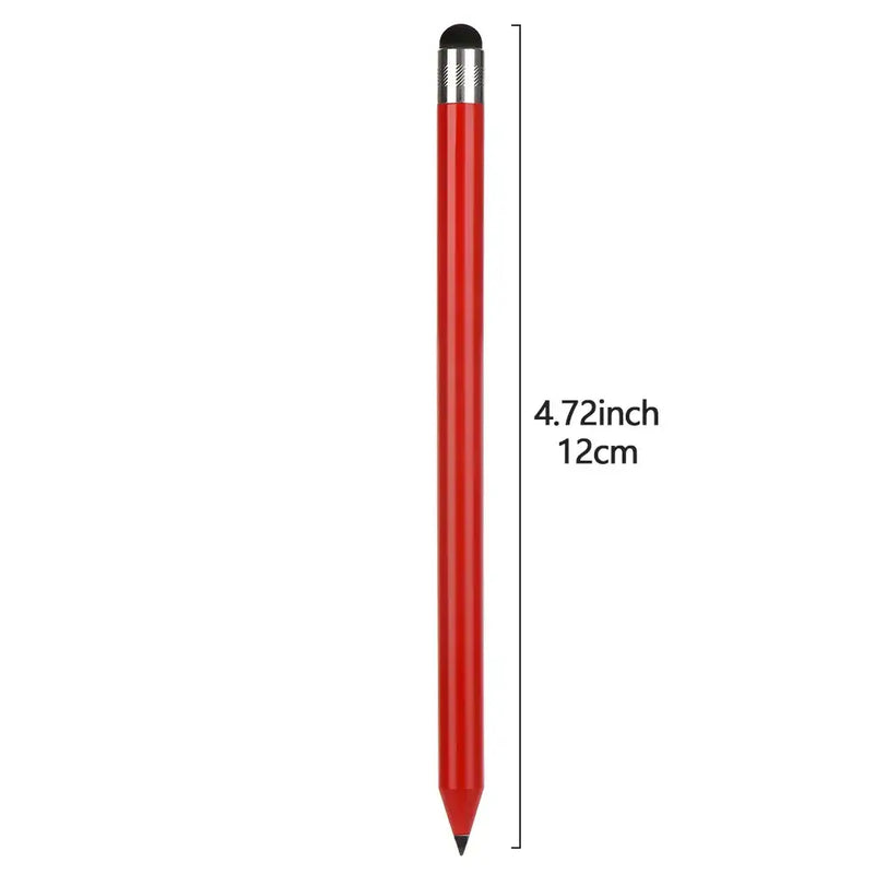 Red pencil-style stylus with black tip for NoEnName Null Feature Wireless Charging device