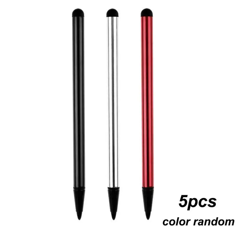 Stylus pens in black, silver, and red for NoEnName Null Feature wireless charging device