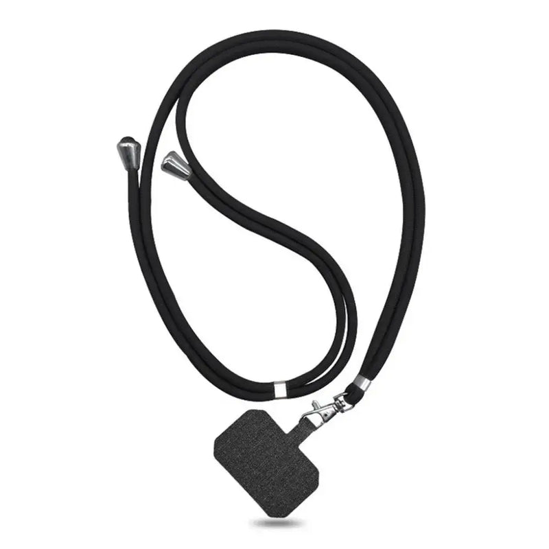 Black lanyard with badge clip for NoEnName Universal Phone Lanyard from Mainland China