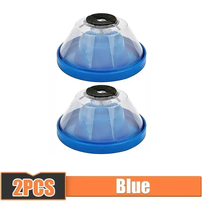 Blue-rimmed cupping devices for OAUEE Electric Drill Dust Cover enhancing protection