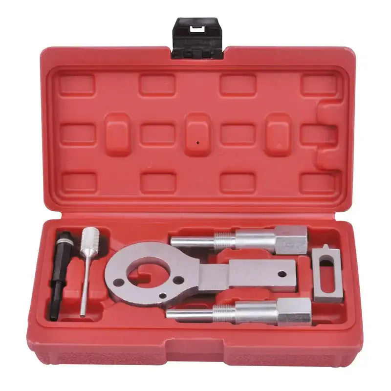 Red plastic toolbox with Octcaelum AT2079 timing tool model from Mainland China