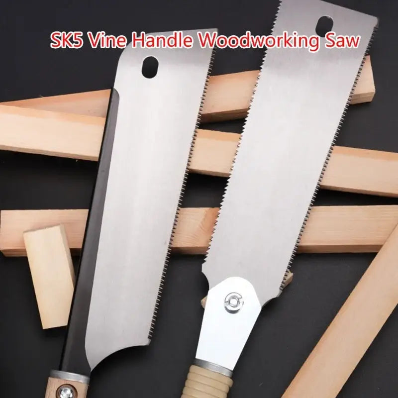 SK5 vine handle woodworking saw with folding blade from OOTDTY DIY Supplies, Mainland China Semi