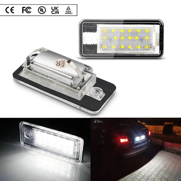 LED License Plate Lights for vehicles, OTNHAEE License Plate and Plate Lights Assembly