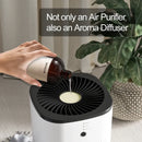 Ouneda Air Purifier with high wind speed and integrated aroma diffuser function