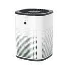 Cylindrical Ouneda Air Purifier with high wind speed and black perforated design