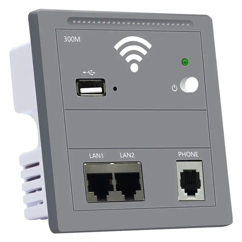 Wall-mounted OUTENGDA KY928-300M Wireless Router with 300 Mbps Wi-Fi transmission rate