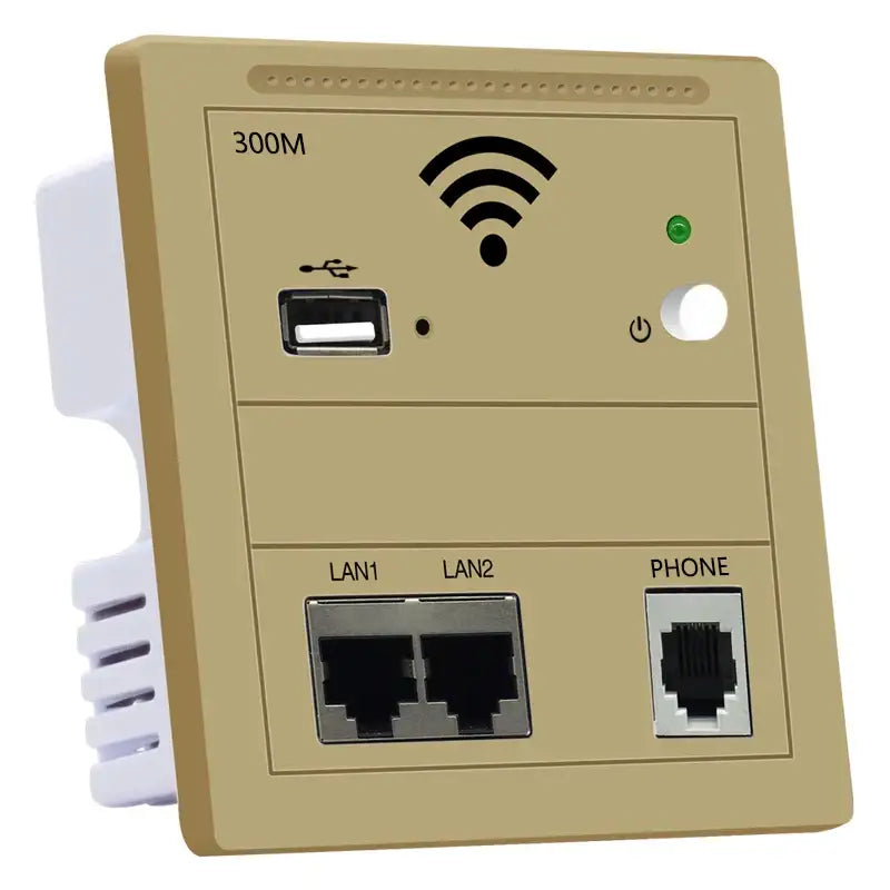 Wall-mounted OUTENGDA KY928-300M Wireless Router with Wi-Fi transmission rate ports