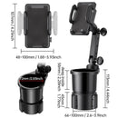 Adjustable car holder with cup holder attachment and extendable arm from Mainland China