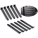 Perforated PCI slot cover dust filter for enhanced airflow and protection in computer cases