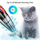 Portable Car Wireless Vacuum Cleaner for Effortless Cleaning with gray cat and powerful suction