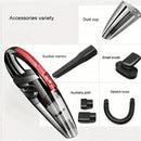 Portable Car Wireless Vacuum Cleaner showcasing powerful suction and versatile attachments