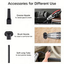 Vacuum cleaner attachments for versatile cleaning with Portable Car Wireless Vacuum Cleaner