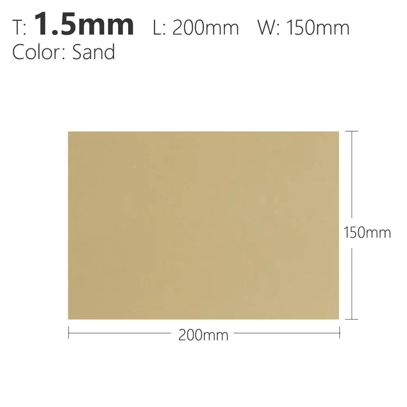 Sand-colored rectangular sheet from QingGear Commercial Manufacture, suitable for various uses