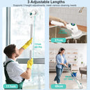 Adjustable Raugee Electric Cleaning Brush from Mainland China with three length settings