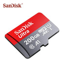 SanDisk Ultra 200GB microSD card for high-speed video compatibility in Mainland China