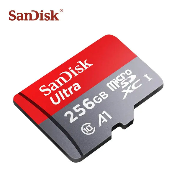 SanDisk Ultra 256GB microSD XC card for high-speed video compatibility in China