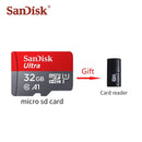 SanDisk Ultra 32GB microSD card and reader for high speed read memory in China