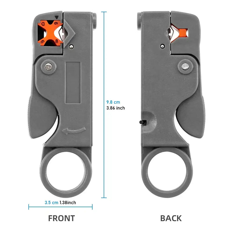 Coaxial cable stripper tool by Seven Floor Origin for DIY electrical professionals