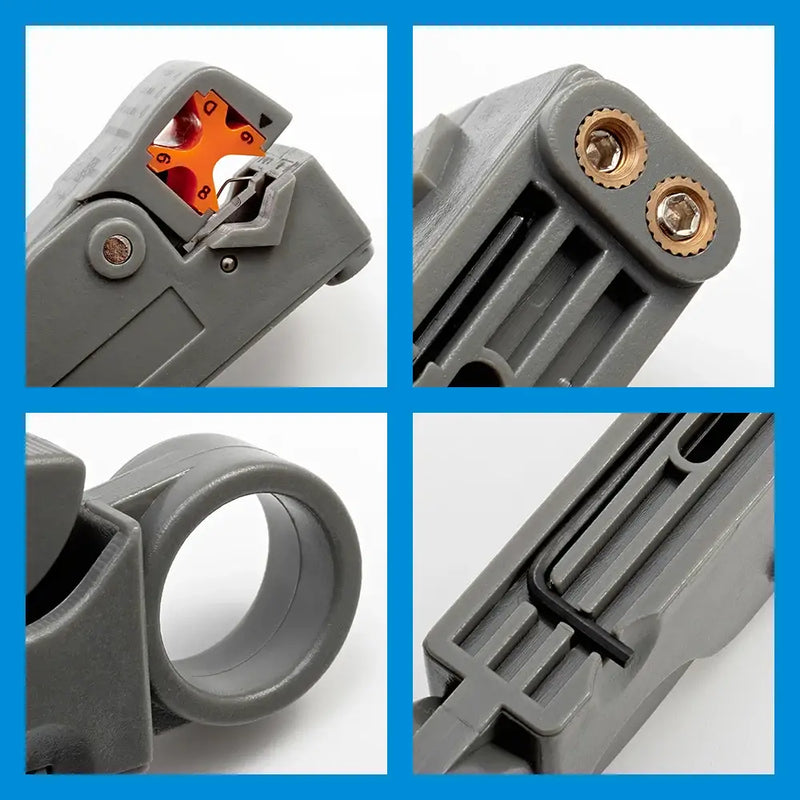 Close-up details of a firearm component from Seven Floor Origin DIY Electrical Supplies