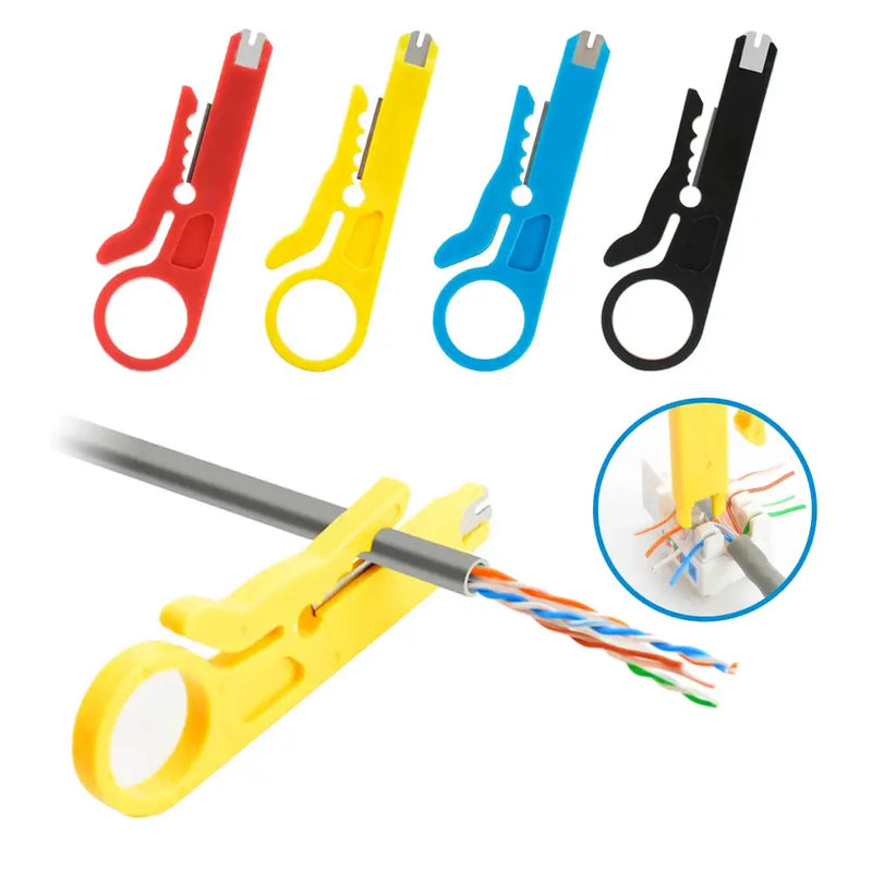 1PC Wire Stripper Knife Crimper Pliers Crimping Tool Cable Stripping Wire