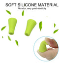Bright green silicone cap for X-Grip Holder phone accessories with a conical design